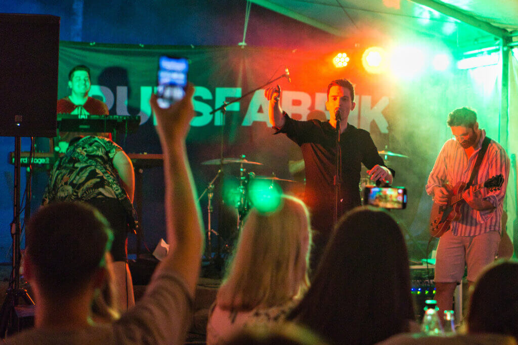 Pulsfabrik Partyband Auftritt Leingarten Stadtfest 2025